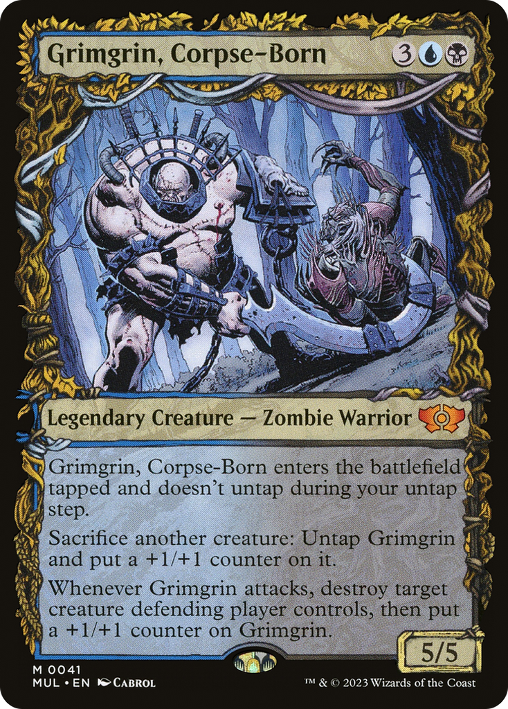 Magic: The Gathering - Grimgrin, Corpse-Born Foil - Multiverse Legends