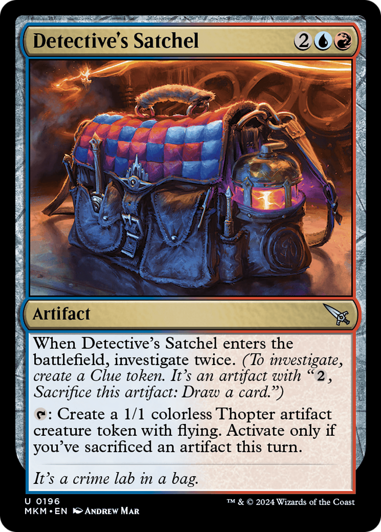 Magic: The Gathering - Detective's Satchel Foil - Murders at Karlov Manor
