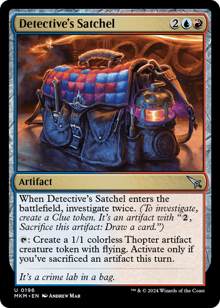 Magic: The Gathering - Detective's Satchel - Murders at Karlov Manor