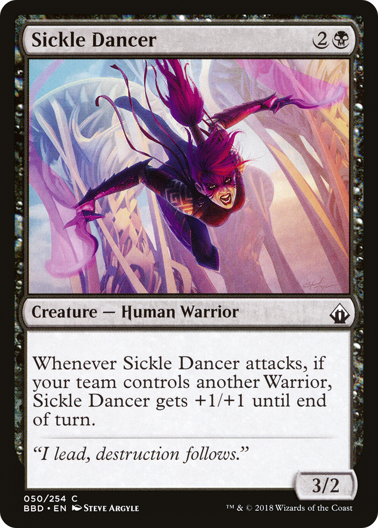 Magic: The Gathering - Sickle Dancer Foil - Battlebond
