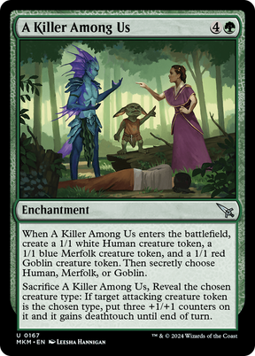 Magic: The Gathering - A Killer Among Us Foil - Murders at Karlov Manor