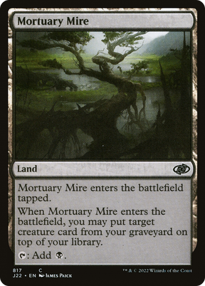 Magic: The Gathering - Mortuary Mire - Jumpstart 2022