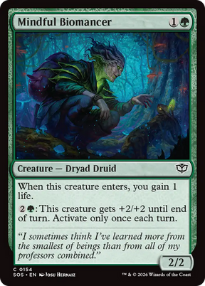 Magic: The Gathering - Mindful Biomancer - Secrets of Strixhaven