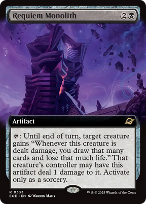Magic: The Gathering - Requiem Monolith Foil - Edge of Eternities
