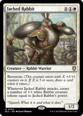 Magic: The Gathering - Jacked Rabbit - Bloomburrow Commander
