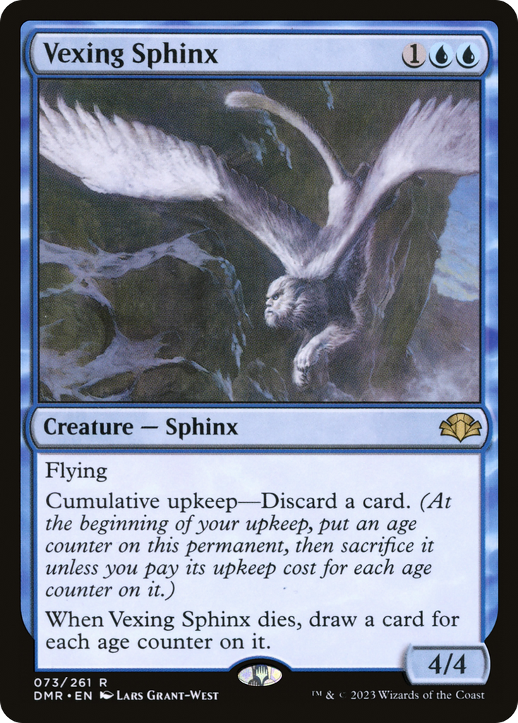 Magic: The Gathering - Vexing Sphinx - Dominaria Remastered