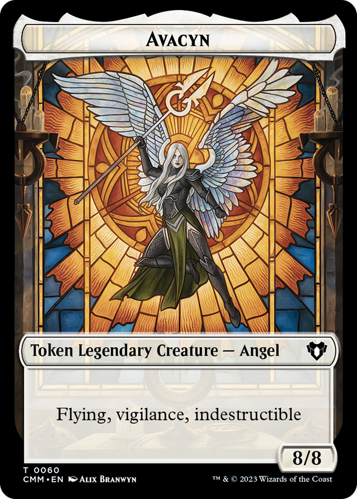 Magic: The Gathering - Avacyn Token - Commander Masters Tokens