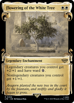 Magic: The Gathering - Flowering of the White Tree Foil - The Lord of the Rings: Tales of Middle-earth