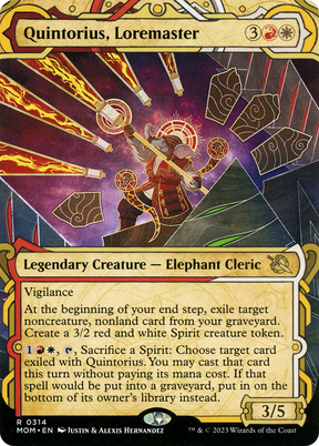 Magic: The Gathering - Quintorius, Loremaster - March of the Machine