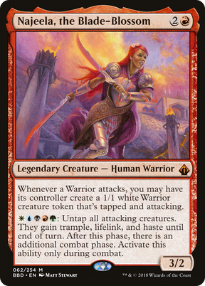 Magic: The Gathering - Najeela, the Blade-Blossom Foil - Battlebond