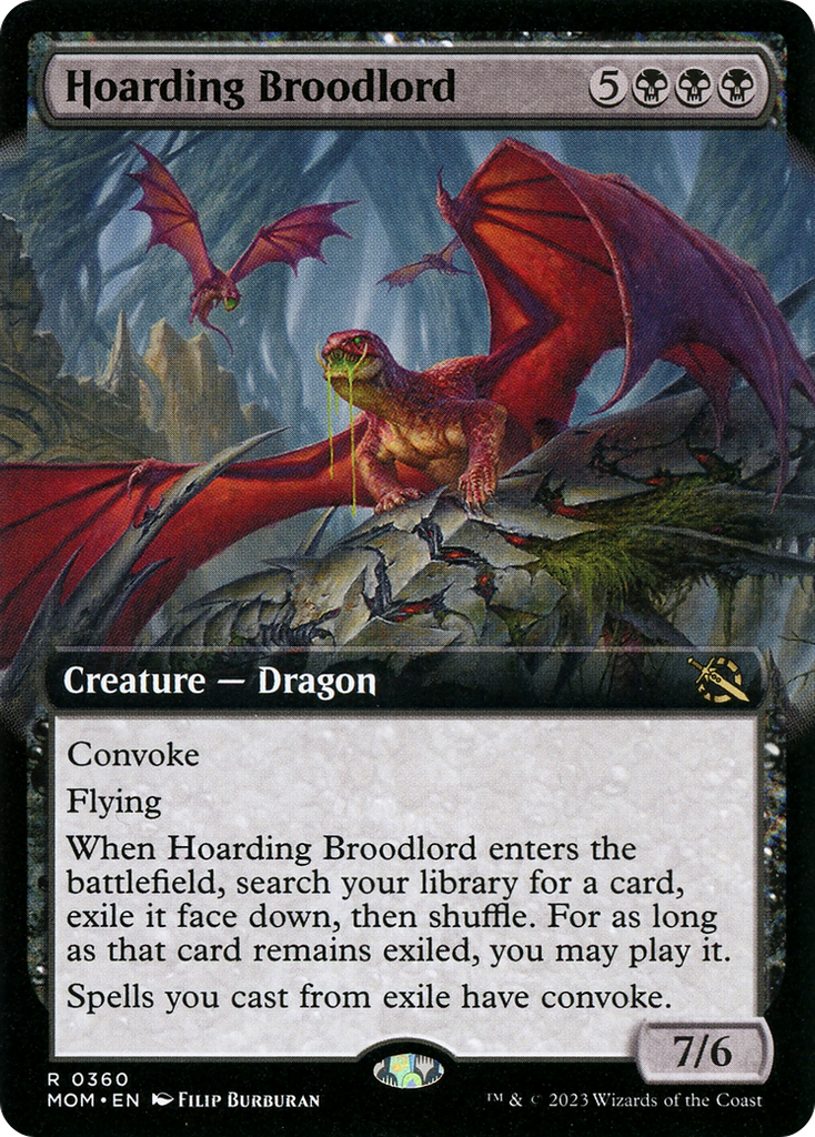 Magic: The Gathering - Hoarding Broodlord Foil - March of the Machine