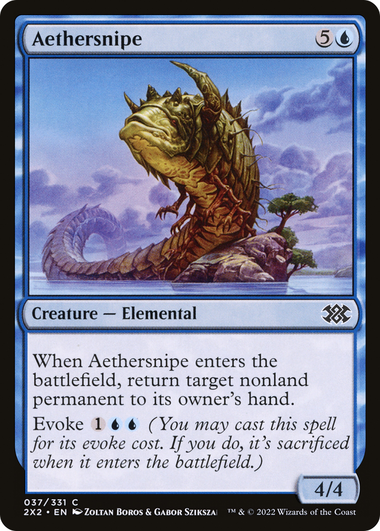 Magic: The Gathering - Aethersnipe - Double Masters 2022