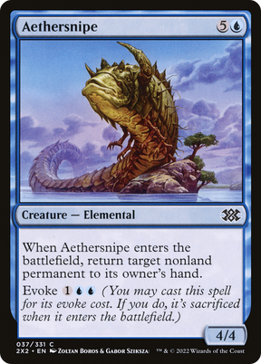 Magic: The Gathering - Aethersnipe - Double Masters 2022