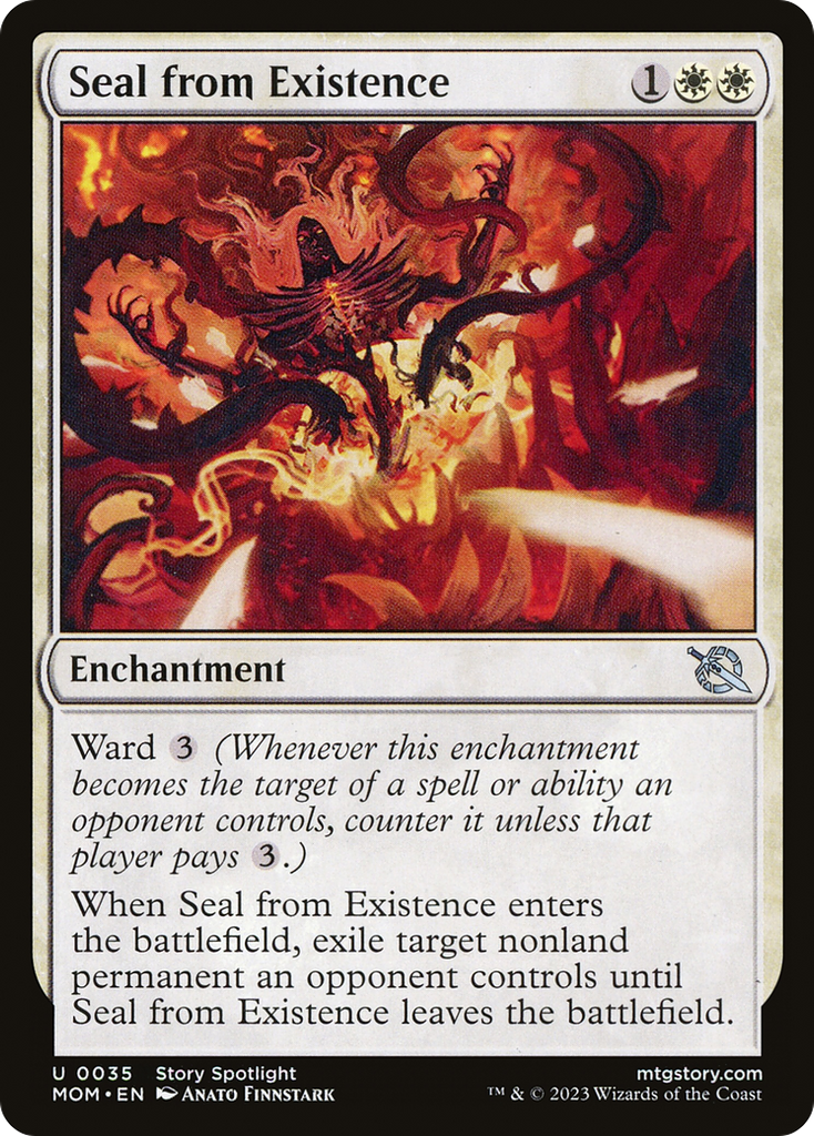 Magic: The Gathering - Seal from Existence - March of the Machine