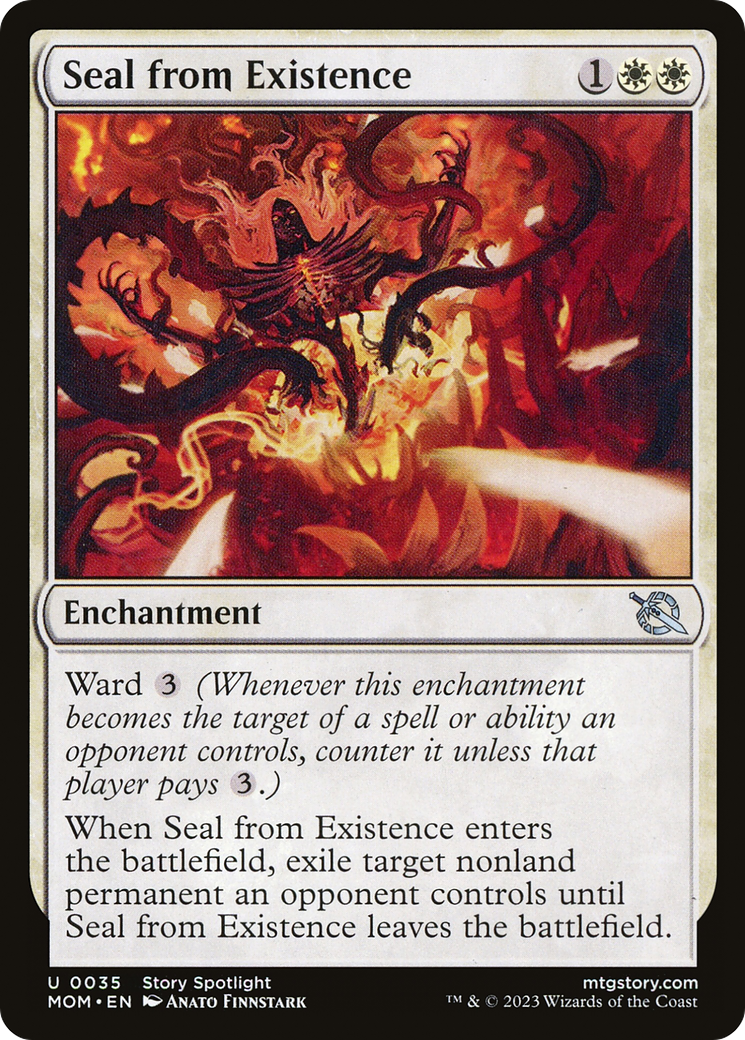 Magic: The Gathering - Seal from Existence Foil - March of the Machine