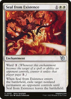 Magic: The Gathering - Seal from Existence Foil - March of the Machine