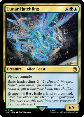 Magic: The Gathering - Lunar Hatchling - Doctor Who