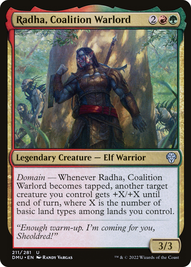 Magic: The Gathering - Radha, Coalition Warlord - Dominaria United