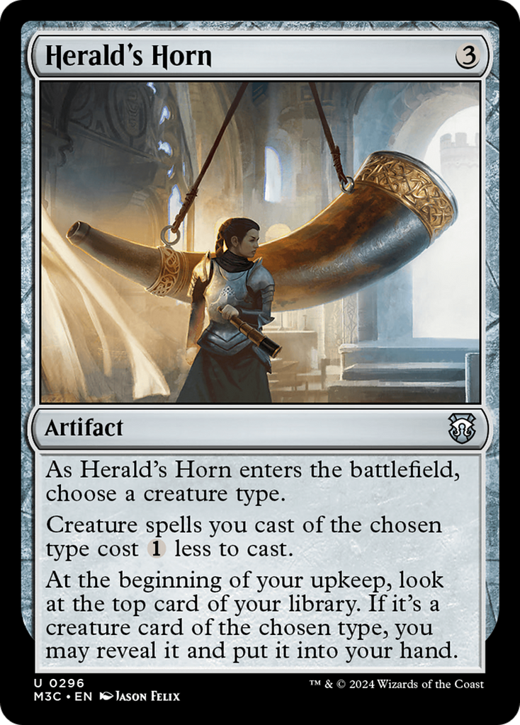 Magic: The Gathering - Herald's Horn - Modern Horizons 3 Commander