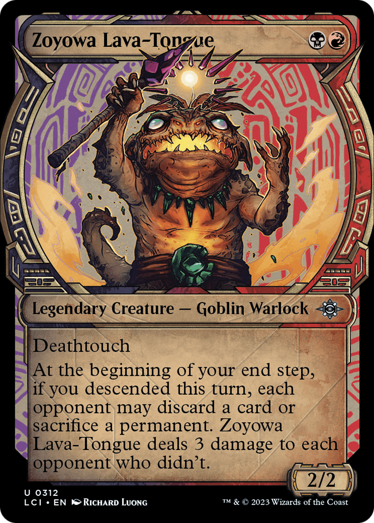 Magic: The Gathering - Zoyowa Lava-Tongue - The Lost Caverns of Ixalan