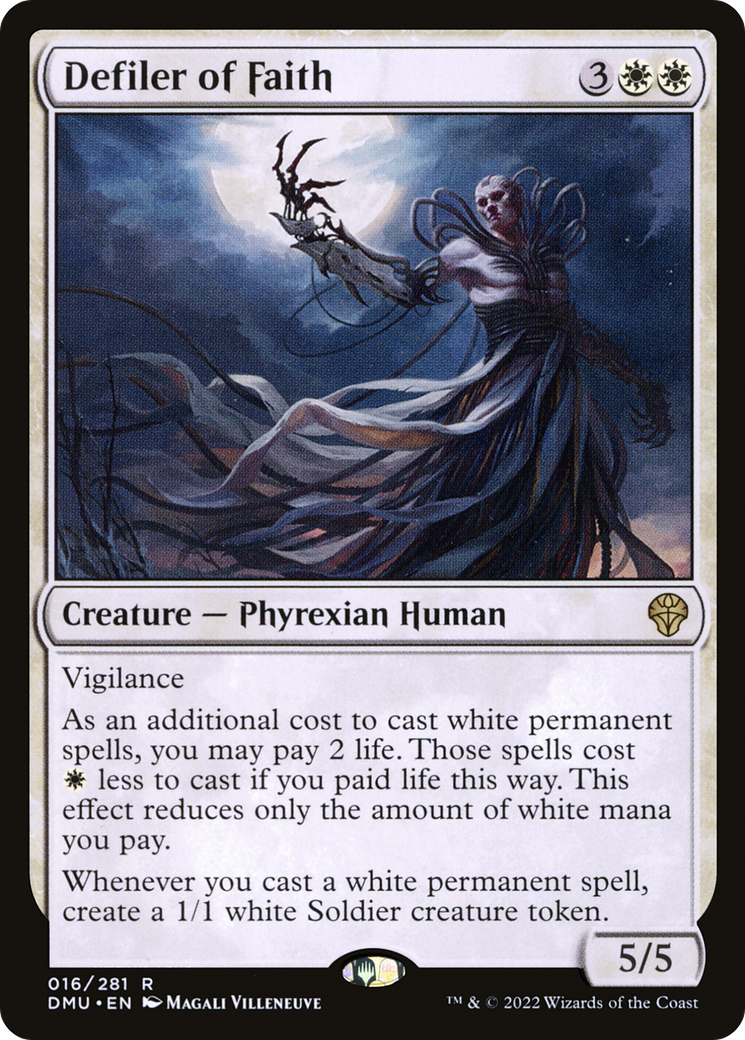 Magic: The Gathering - Defiler of Faith Foil - Dominaria United