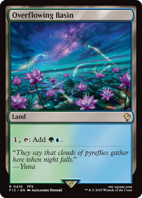 Magic: The Gathering - Overflowing Basin - Final Fantasy Commander