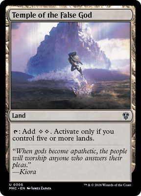 Magic: The Gathering - Temple of the False God - Murders at Karlov Manor Commander