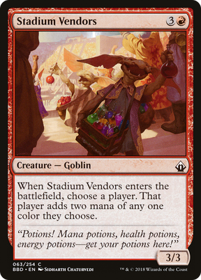 Magic: The Gathering - Stadium Vendors Foil - Battlebond