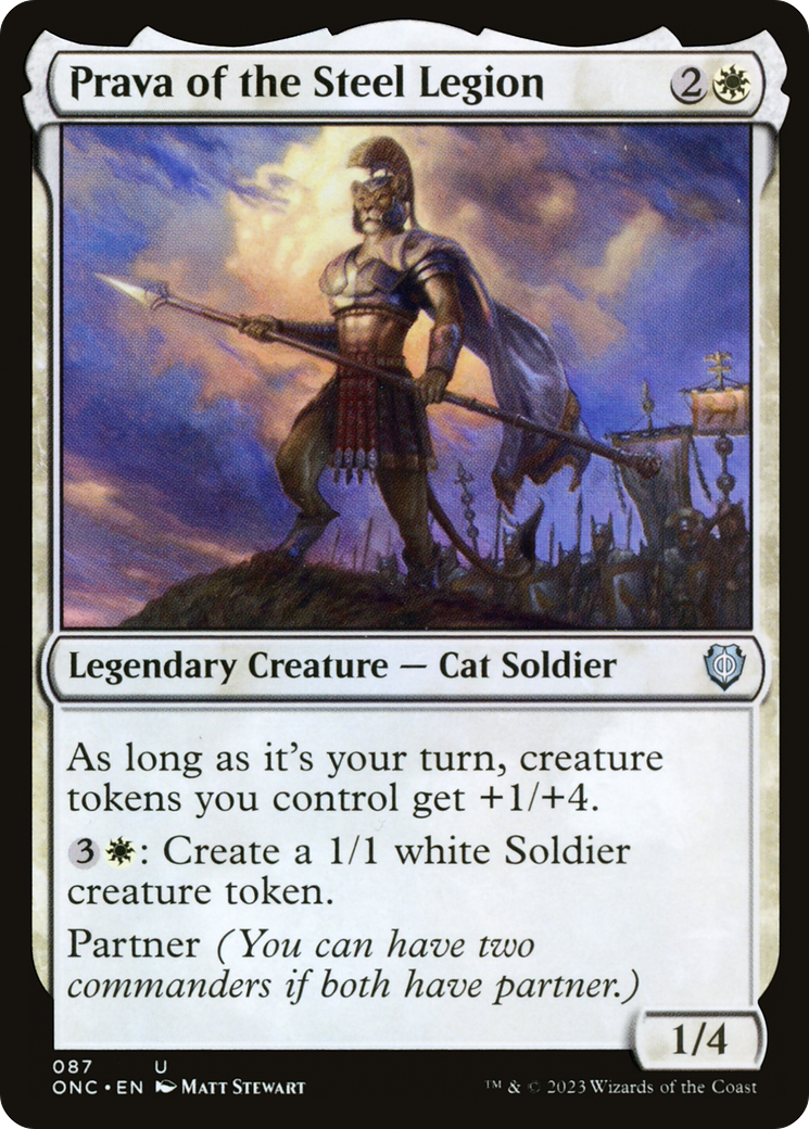 Magic: The Gathering - Prava of the Steel Legion - Phyrexia: All Will Be One Commander
