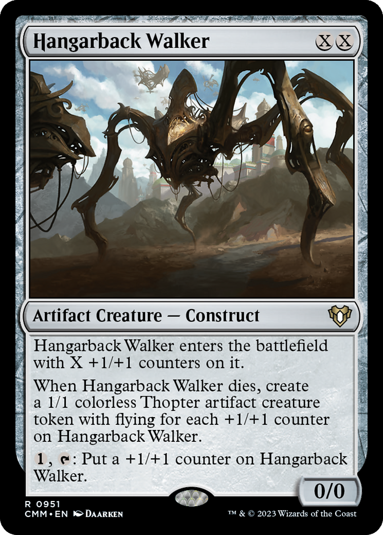 Magic: The Gathering - Hangarback Walker - Commander Masters