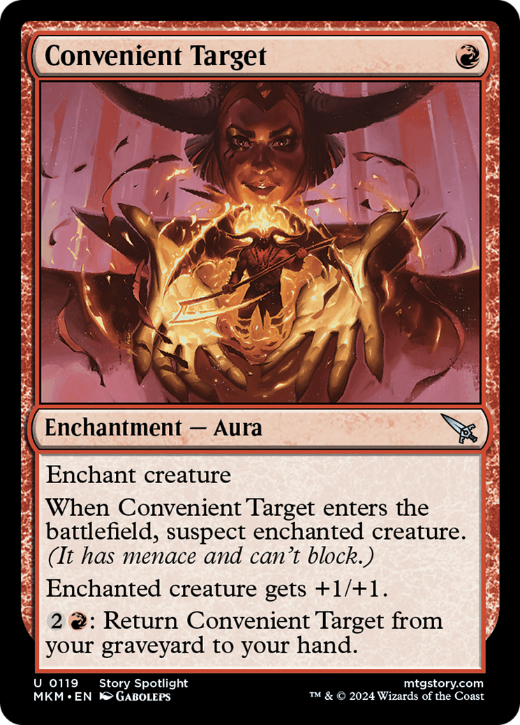 Magic: The Gathering - Convenient Target - Murders at Karlov Manor