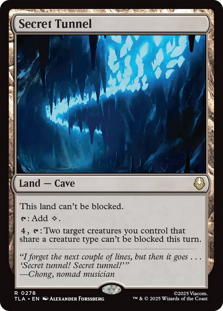 Magic: The Gathering - Secret Tunnel - Avatar: The Last Airbender