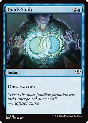 Magic: The Gathering - Quick Study - Secrets of Strixhaven