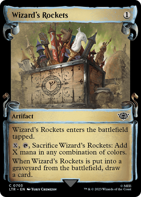 Magic: The Gathering - Wizard's Rockets - The Lord of the Rings: Tales of Middle-earth