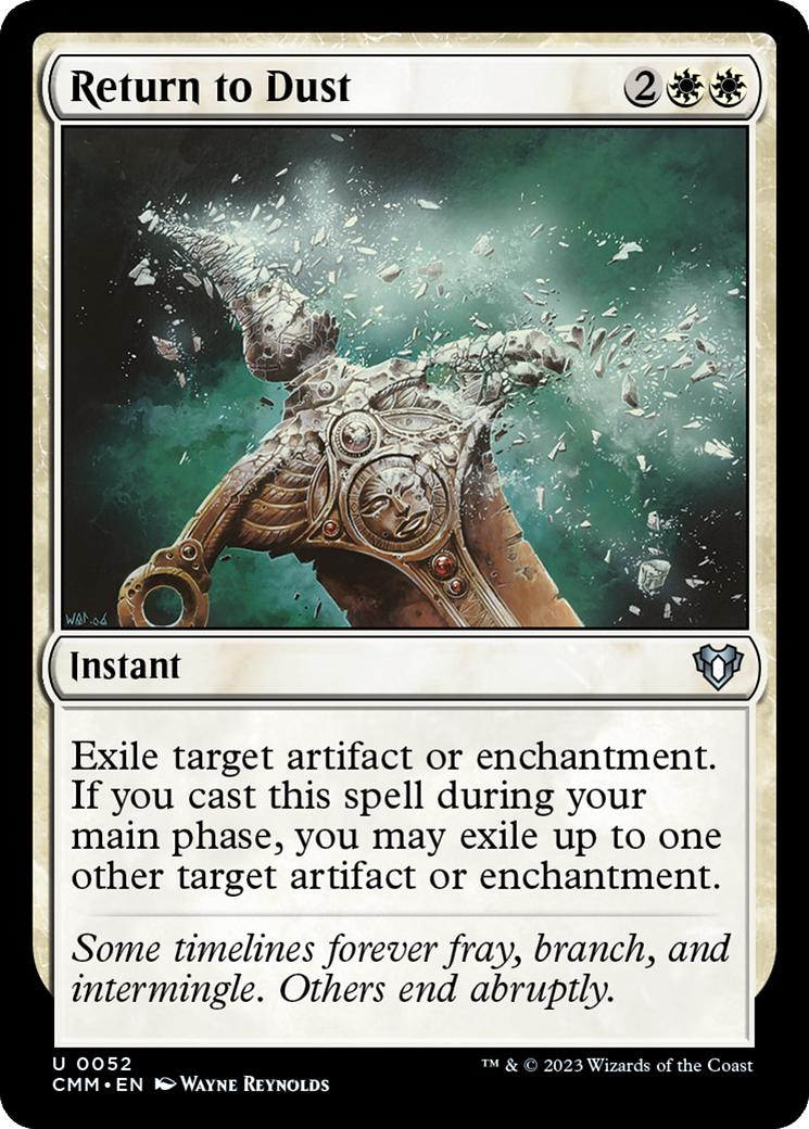 Magic: The Gathering - Return to Dust Foil - Commander Masters