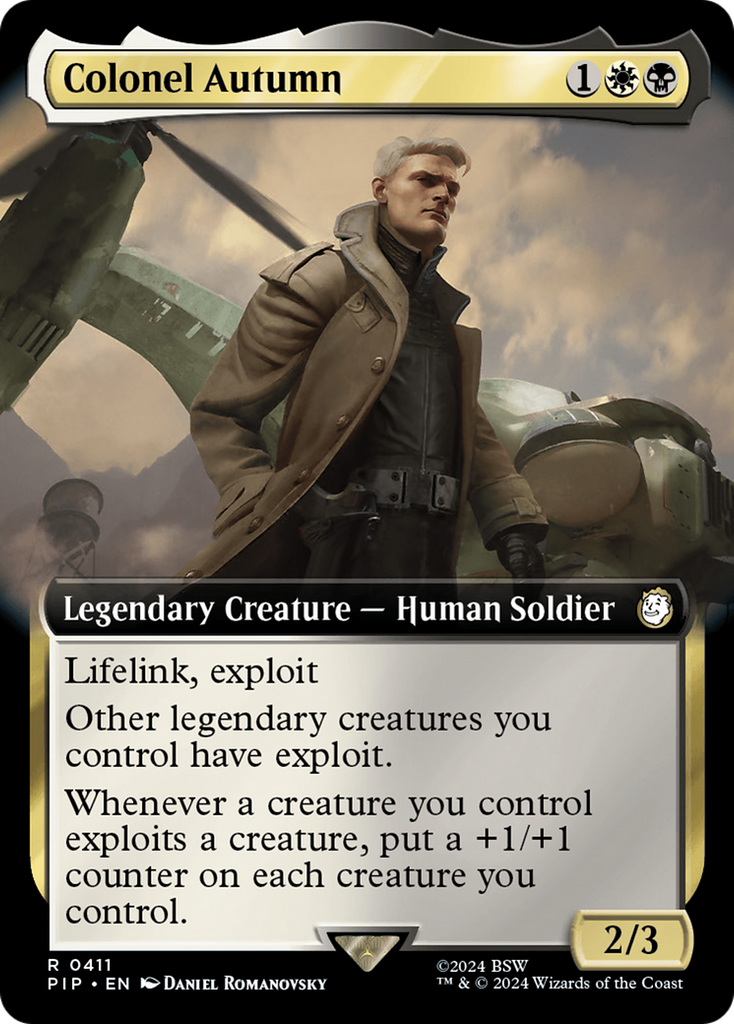 Magic: The Gathering - Colonel Autumn Foil - Fallout