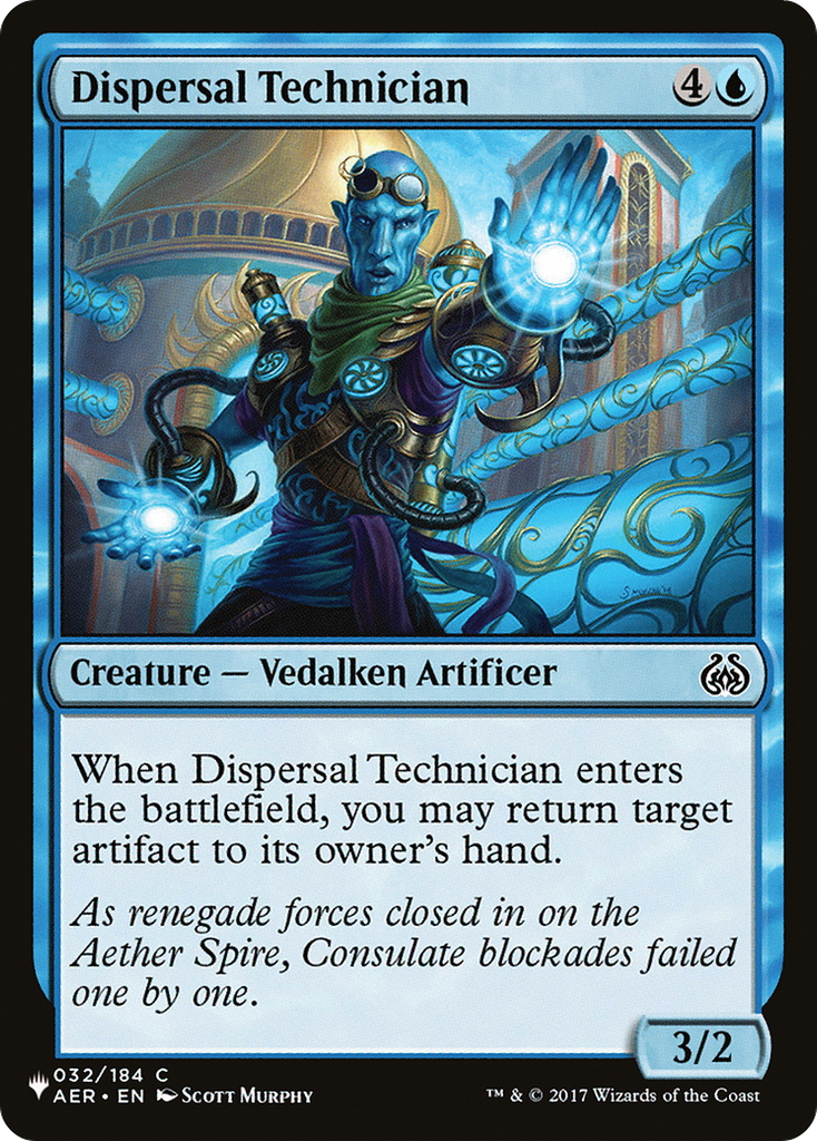 Magic: The Gathering - Dispersal Technician - The List