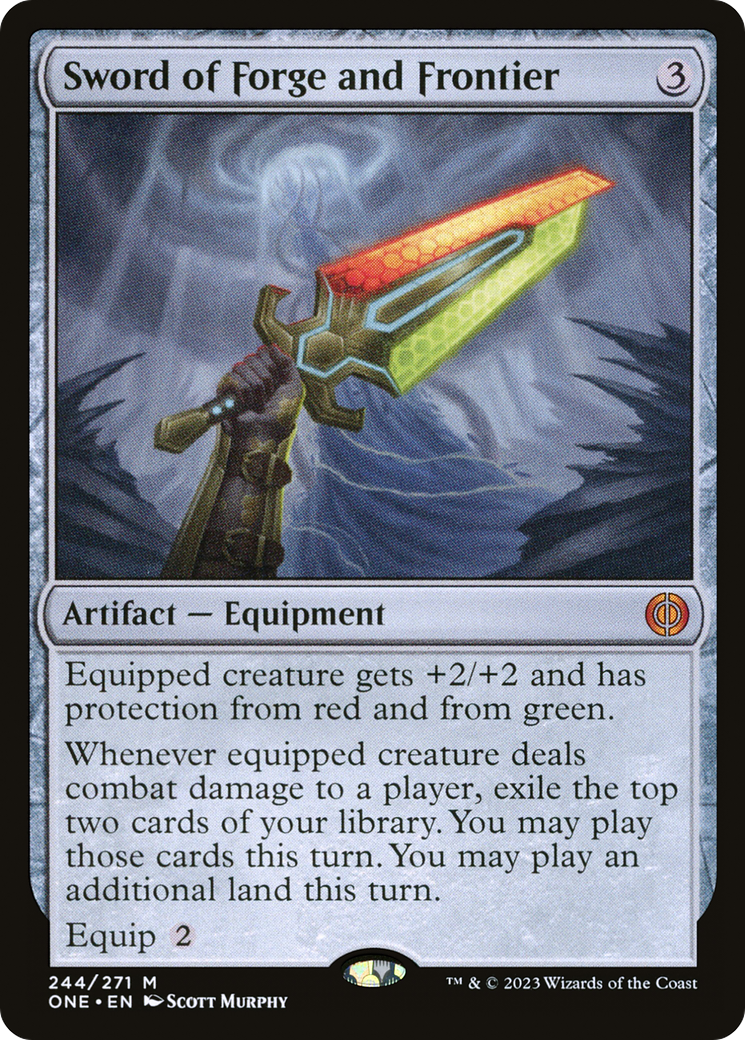Magic: The Gathering - Sword of Forge and Frontier Foil - Phyrexia: All Will Be One