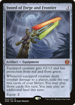 Magic: The Gathering - Sword of Forge and Frontier Foil - Phyrexia: All Will Be One