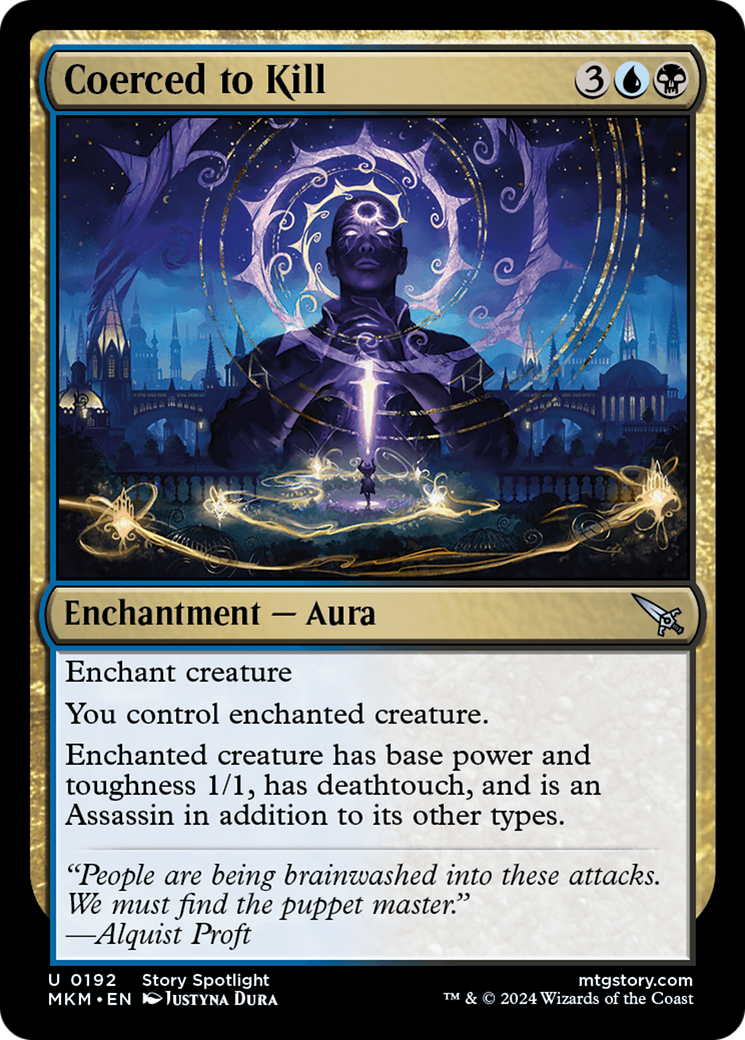 Magic: The Gathering - Coerced to Kill - Murders at Karlov Manor