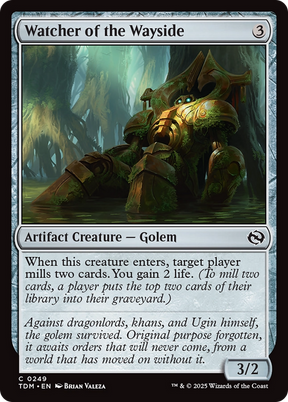 Magic: The Gathering - Watcher of the Wayside Foil - Tarkir: Dragonstorm