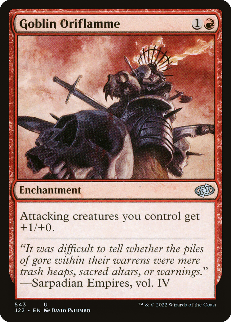 Magic: The Gathering - Goblin Oriflamme - Jumpstart 2022