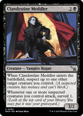 Magic: The Gathering - Clandestine Meddler - Murders at Karlov Manor