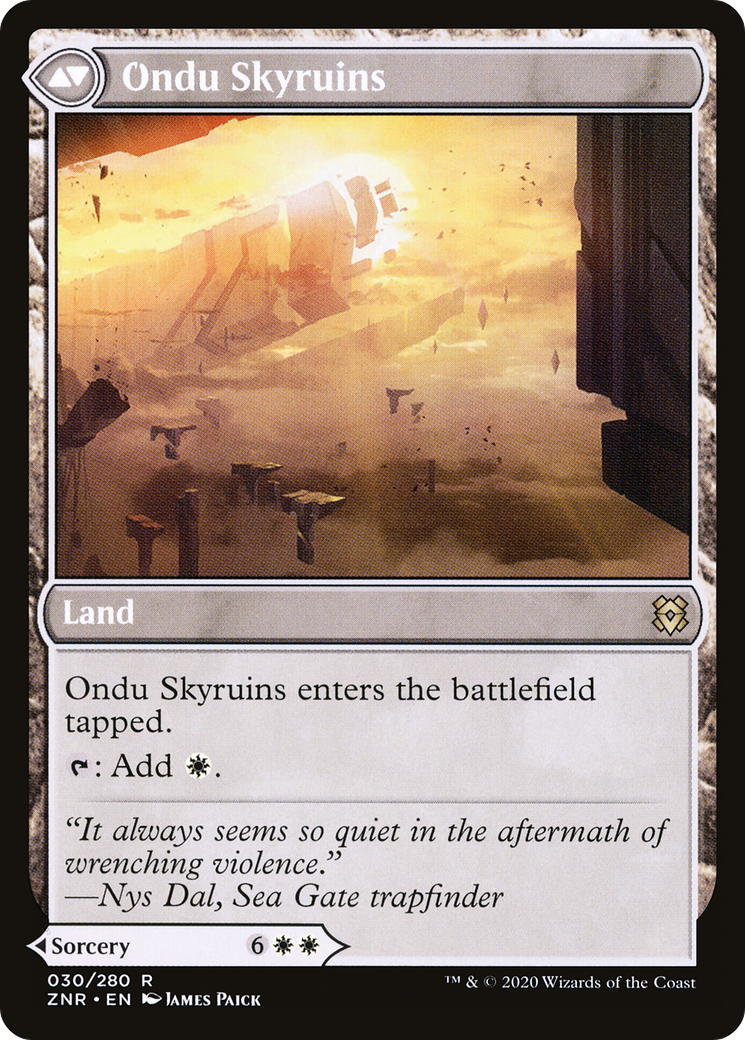 Magic: The Gathering - Ondu Inversion // Ondu Skyruins - The List