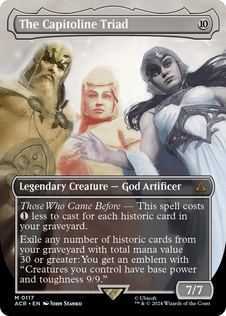 Magic: The Gathering - The Capitoline Triad Foil - Assassin's Creed