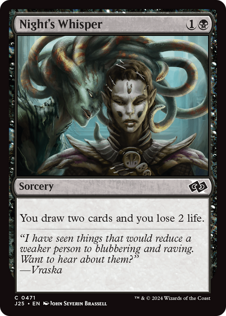 Magic: The Gathering - Night's Whisper - Foundations Jumpstart
