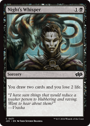 Magic: The Gathering - Night's Whisper - Foundations Jumpstart