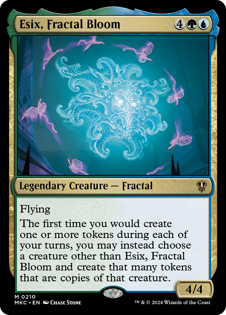 Magic: The Gathering - Esix, Fractal Bloom - Murders at Karlov Manor Commander