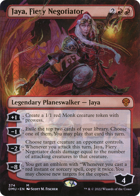 Magic: The Gathering - Jaya, Fiery Negotiator Foil - Dominaria United