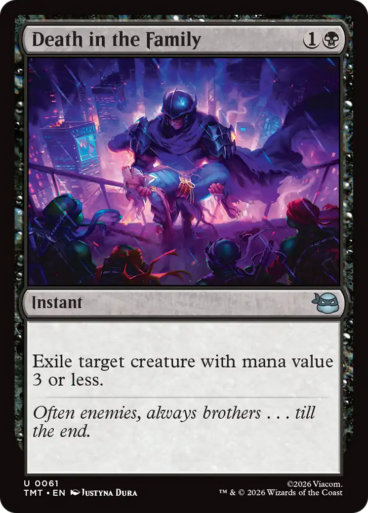 Magic: The Gathering - Death in the Family - Teenage Mutant Ninja Turtles